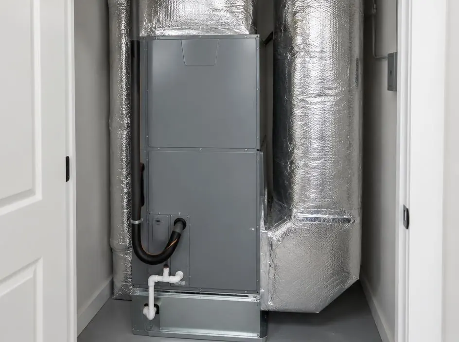 New air handler with insulated ductwork