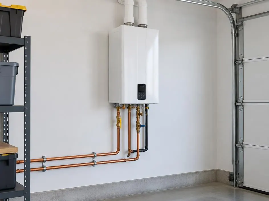 After: water heater